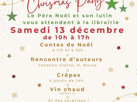 Chrismas party à la librairie !