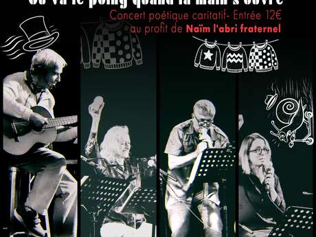Concert Poétique Solidaire des IVRES VIVANTS