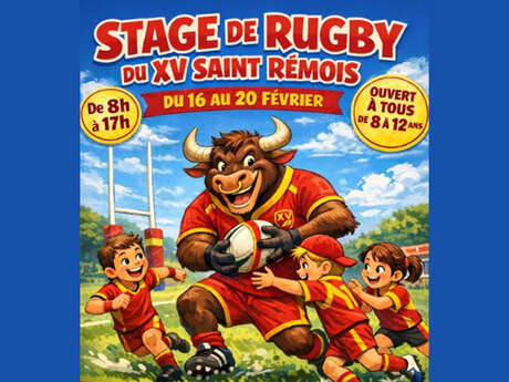 Rugby-Trainingslager des XV Saint Rémois