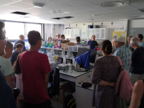 Visite des coulisses scientifiques
