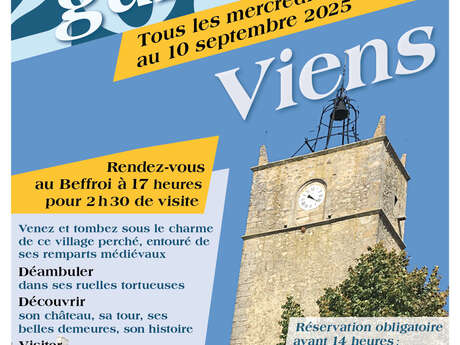 Visites guidées de l'été du village de Viens Visites guidées de l'été du village de Viens