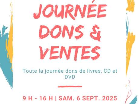 Journée Dons et Ventes