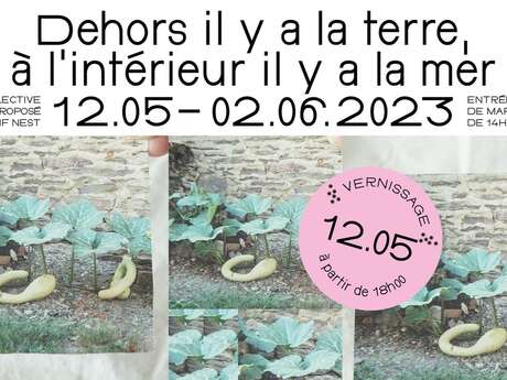 Exposición - Afuera está la tierra, adentro está el mar