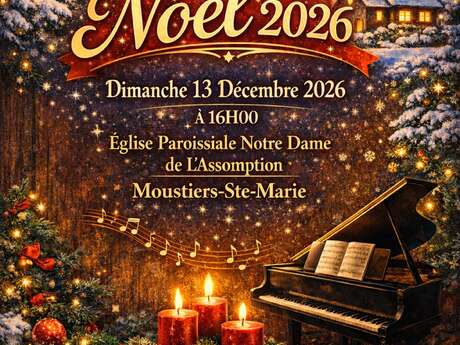 Concert de Noël "Wonderful Christmas" avec le Choeur d'Arts Lyriques des Alpes du Sud