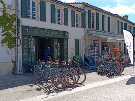 Les vélos de l'ile de ré au Bois-Plage