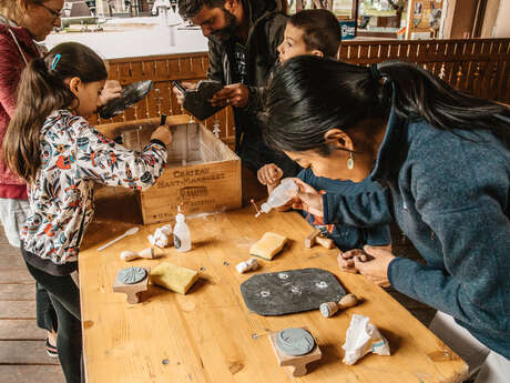 Workshop klok op leisteen