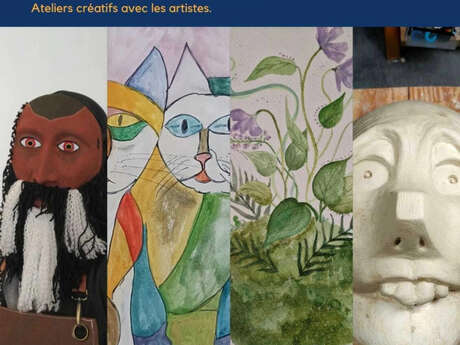 Exposition et ateliers créatifs par "Les rossillonnais créatifs"