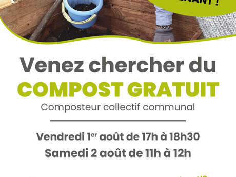 Distribution gratuite de compost