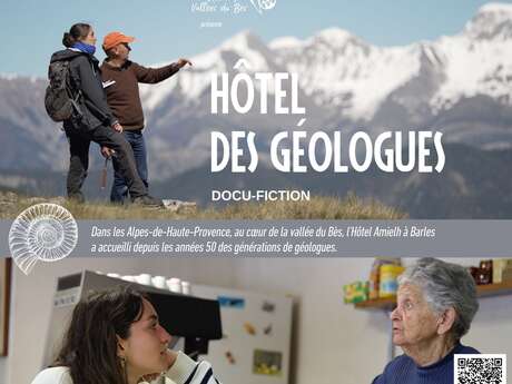 Projection du film Hôtel des Géologues à La-Robine-sur-Galabre