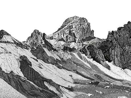 Exposition " Montagnes Encrées " de Jean-Charles EDEL
