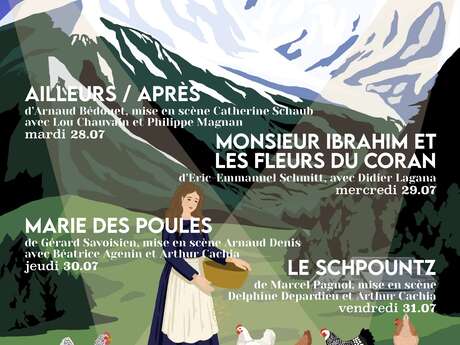 Théâtre dans les Alpages