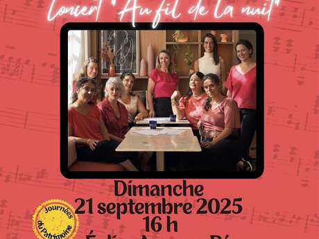 Journées du Patrimoine - Concert « Au fil de la nuit »