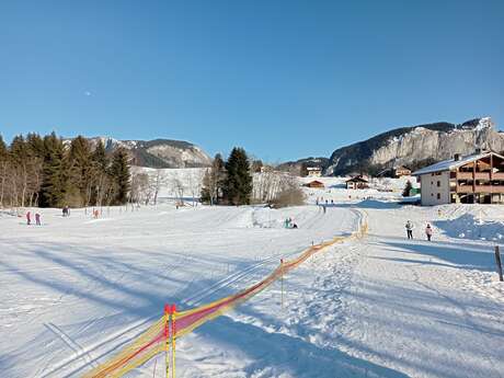 Cours de ski nordique aux Mouilles