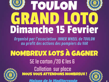 Grand loto caritatif du Club Inner Wheel Toulon
