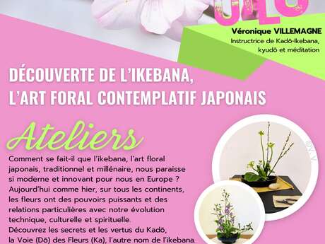 UTLO workshop "Discovering Ikebana, the contemplative Japanese floral art".