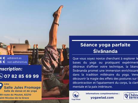 Atelier | Séance de yoga parfaite