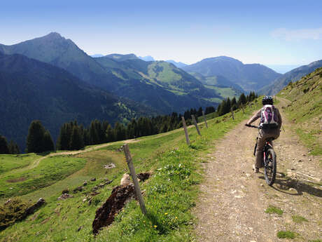 VTT électrique parcours 23 - Abondance