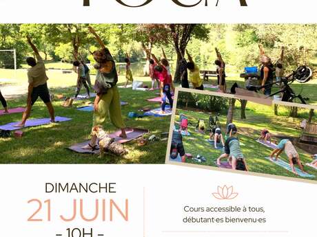 Journée Internationale du Yoga | Cours gratuit !