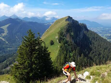 Randonnée sportive au Mont César