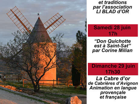 Journées du Patrimoine de Pays et des Moulins