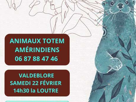 Conférence Animaux Totem Amérindiens