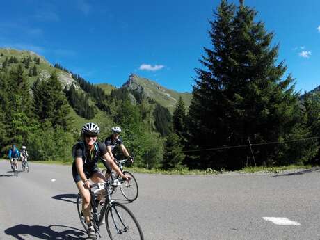 Fietsroute: Col de la Ramaz westkant