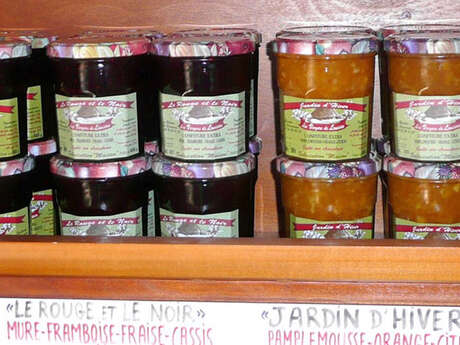 Jam sale at Les Vergers de Louisias