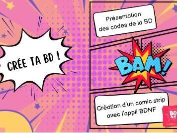 Atelier numérique - Crée ta BD