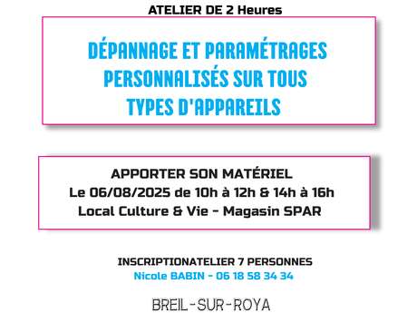 Atelier informatique