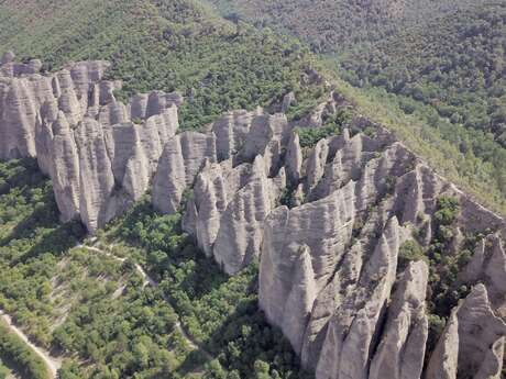 The Pénitents in Les Mées
