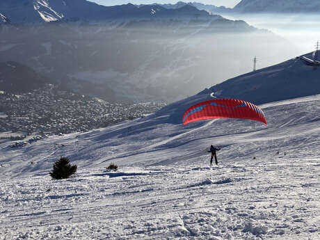 Vol et Ski Verbier