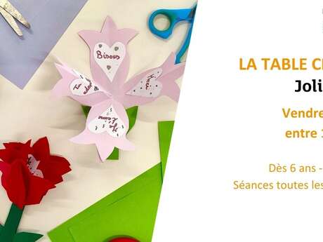 La Table créative : Jolie tulipe