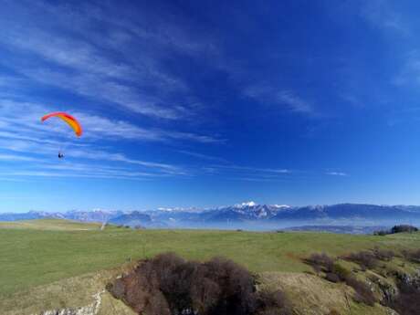 Vol de parapente en tandem