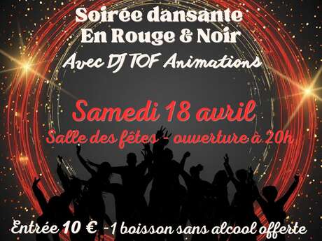 Soirée dansante “En rouge et noir”
