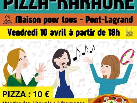 Soirée pizza - karaoké