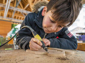 De Boskleuters: houtkunst voor kinderen!