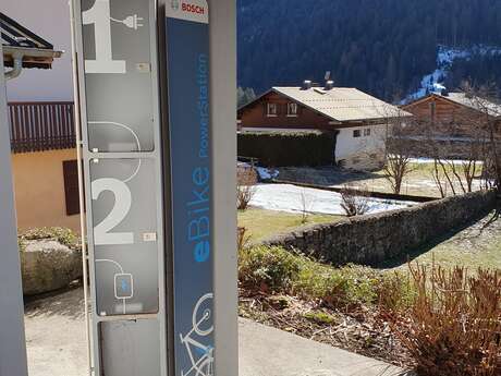 VAE & VTT electric terminal - La Chapelle d'Abondance village center