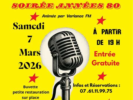Karaoké soirée années 80