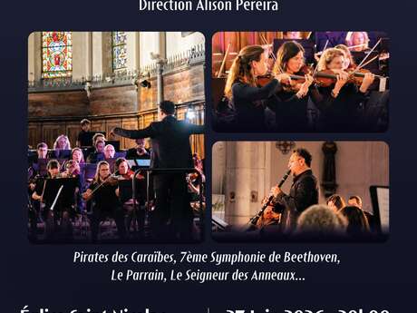 Concert symphonique - Musiques de films et grands classiques