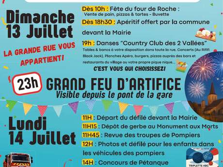 Fête Nationale  à Allanche
