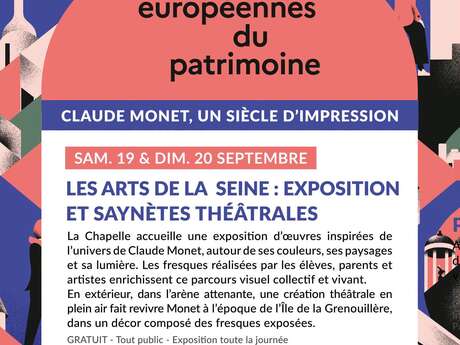 Journée du patrimoine, exposition d'artistes aux couleurs de MONET