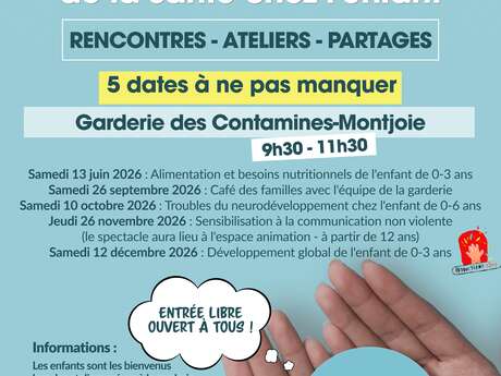 Ateliers de prévention de la santé chez l'enfant