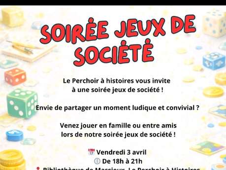 Soirée jeux de société
