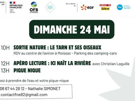 Sortie nature : Le Tarn et ses oiseaux