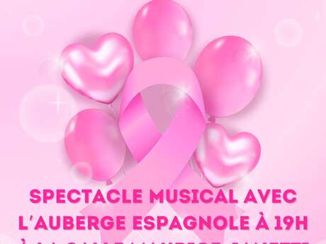 Spectacle musical : L'auberge Espagnole | Octobre Rose