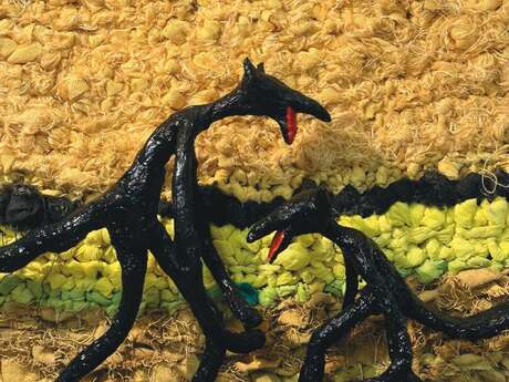 Exhibition of textiles, paintings and sculptures by Fabienne Tronche-Bezy