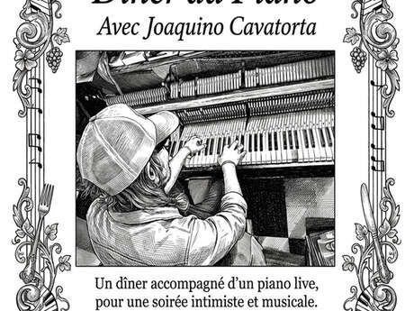 Dîner piano à l'Aire d'Arles
