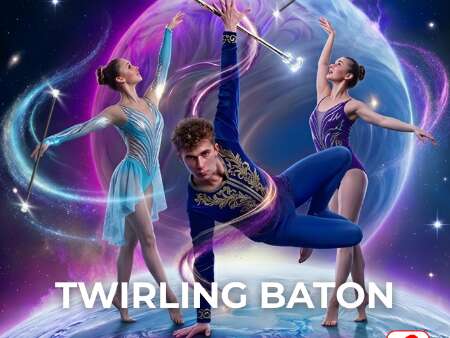 Le grand show Twirling Bâton