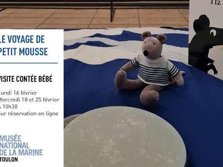Jeune public - Visite contée bébé "Le voyage du petit Mousse"