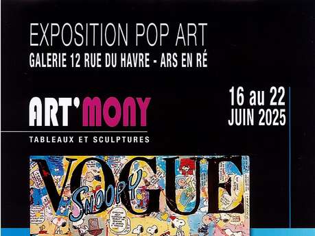 Patricia Ducept exhibition - Pop art